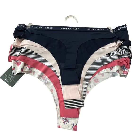 Laura Ashley Other - Laura Ashley 5 pack No-show panties Size Large